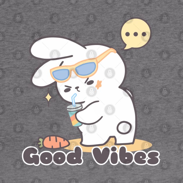 Cute Rabbit Swag with a Side of Good Vibes by LoppiTokki